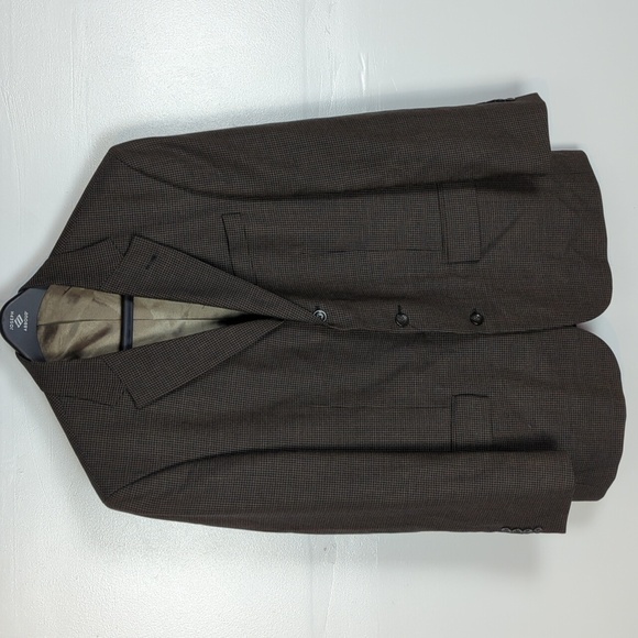 Oscar De La Renta Houndstooth Sport Jacket - Picture 1 of 10
